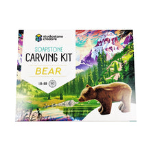 Load image into Gallery viewer, Bear Soapstone Carving Kit
