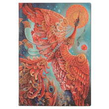 Charger l'image dans la galerie, Carnet midi ligné <em>Oiseau de Feu</em>
