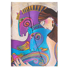 Charger l'image dans la galerie, Carnet midi ligné <em>Maria et Mares</em>