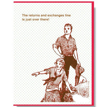 Charger l'image dans la galerie, Carte <em>Returns and Exchanges Line</em>