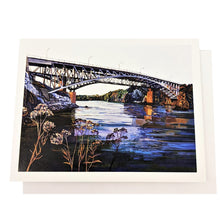 Load image into Gallery viewer, The Reversing Falls Bridge Notecard
