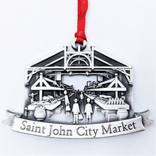 Load image into Gallery viewer, Saint John City Market Pewter Ornament