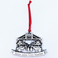 Load image into Gallery viewer, Saint John City Market Pewter Ornament