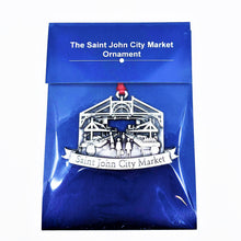 Load image into Gallery viewer, Saint John City Market Pewter Ornament