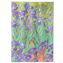 Charger l'image dans la galerie, Grand carnet de croquis non ligné <em>Iris de Van Gogh</em>