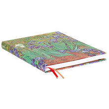 Charger l'image dans la galerie, Grand carnet de croquis non ligné <em>Iris de Van Gogh</em>