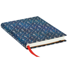 Charger l'image dans la galerie, Carnet Midi non ligné <em>Velours bleu</em>