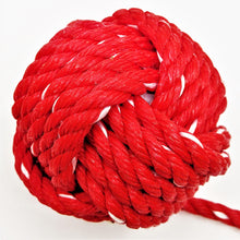 Load image into Gallery viewer, Large Monkey Fist Dog Toy (Red)
