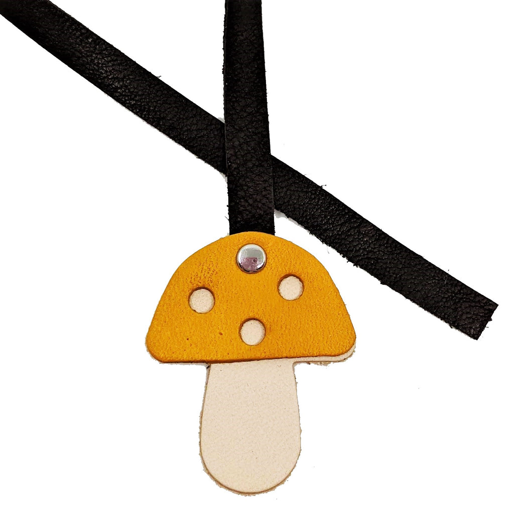 Mushroom Bookmark (Yellow)