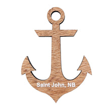 Load image into Gallery viewer, New Brunswick Tartan Anchor Ornament
