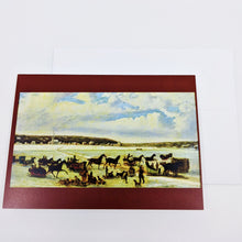 Charger l'image dans la galerie, Carte <em>Rassemblement de traîneaux</em>