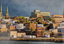 Charger l'image dans la galerie, Estampe <em>Uptown View From Harbour,</em> moyenne