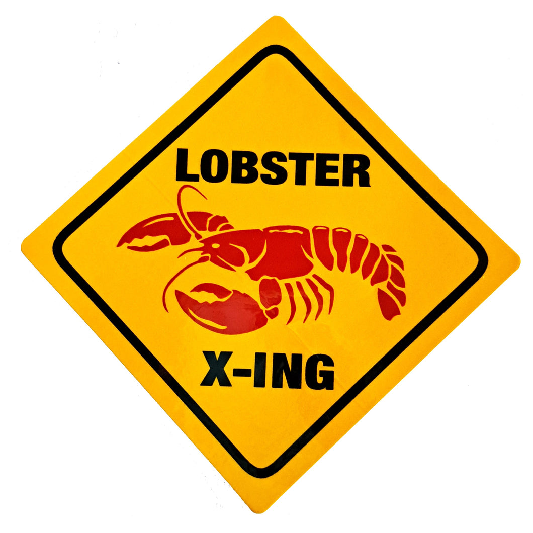 Autocollant <em>Lobster Crossing</em>