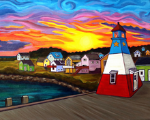 Load image into Gallery viewer, Acadie Sunrise Sticker
