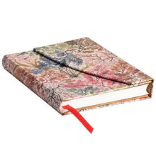 Load image into Gallery viewer, Pear Garden - Mini Lined Wrap Journal
