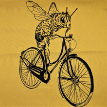 Load image into Gallery viewer, Bee-Cyclette Cushion Cover
