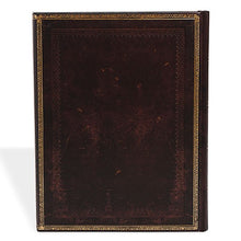 Load image into Gallery viewer, Black Moroccan – Ultra Lined Wrap Journal
