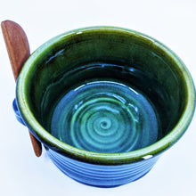 Load image into Gallery viewer, Blue/Green Dip Bowl
