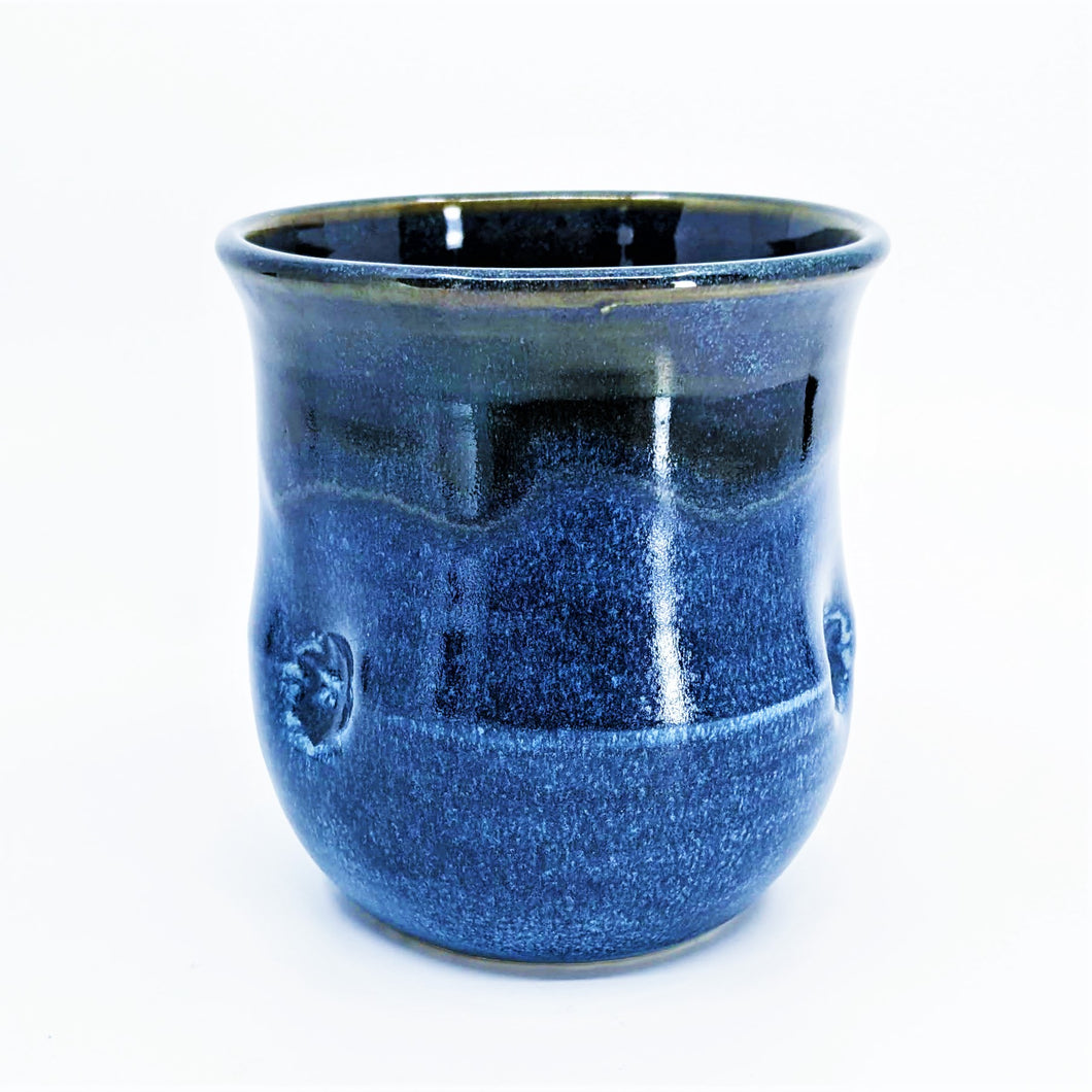 Blue Stemless Wine Cup