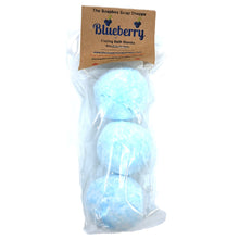 Load image into Gallery viewer, Blueberry Bath Bombs (3 Pack)
