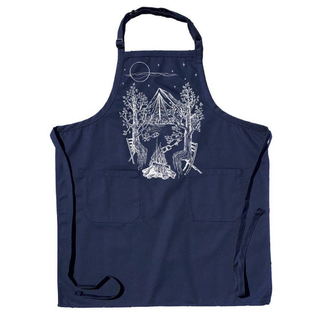 Camping Apron (Navy Blue)