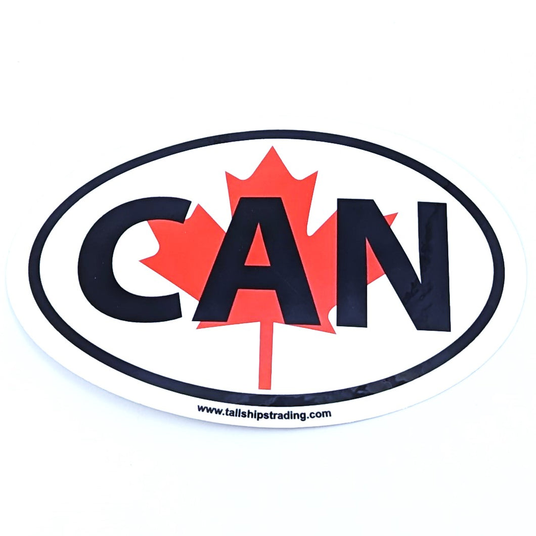 Canadian Maple Leaf Bumper Sticker