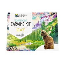 Load image into Gallery viewer, Cat Soapstone Carving Kit
