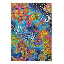 Load image into Gallery viewer, Celestial Magic - Midi Unlined Wrap Journal
