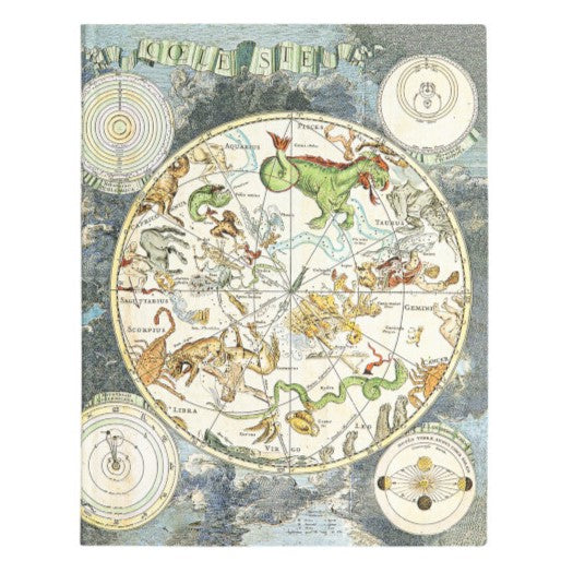 Celestial Planisphere - Ultra Lined Flexis Journal