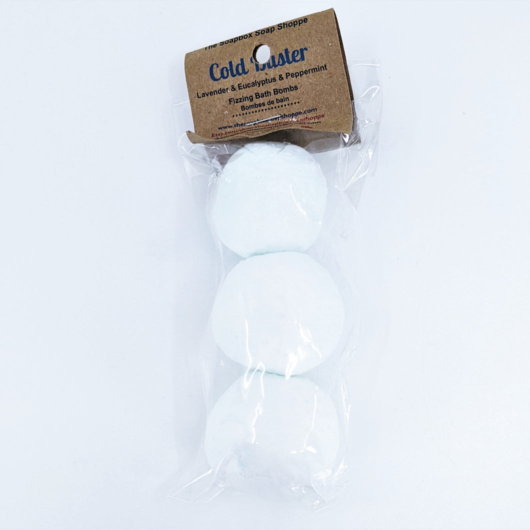 Cold Buster Bath Bombs (3 Pack)