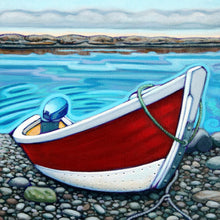 Load image into Gallery viewer, Dark Harbour Dory Notecard
