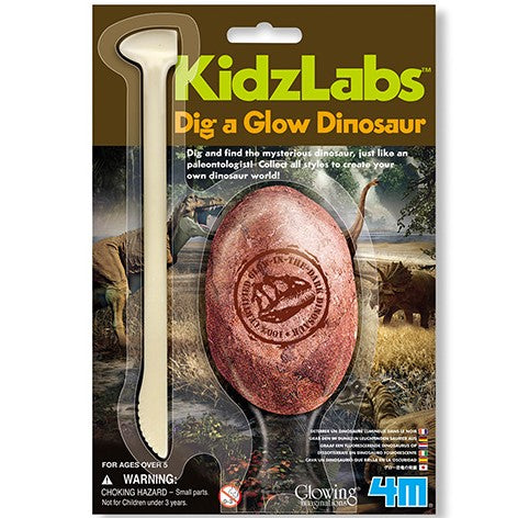 <em>Dig a Glow</em> dinosaure