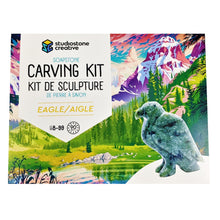 Load image into Gallery viewer, Eagle Soapstone Carving Kit
