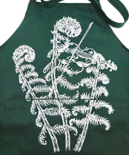 Load image into Gallery viewer, Fiddling Ferns Apron (Green)
