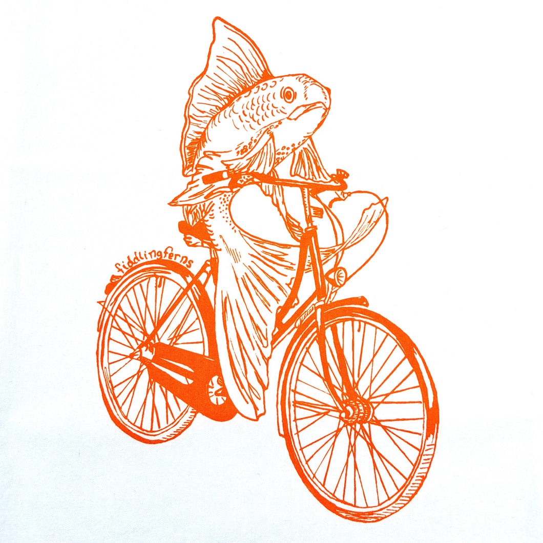 Linge de cuisine <em>Fish on a Bicycle</em>