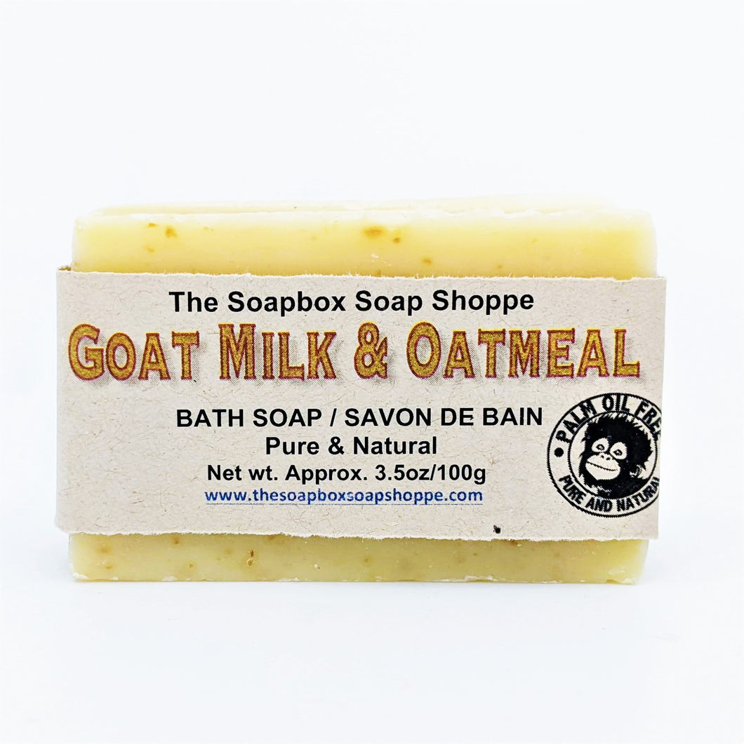 Savon artisanal <em>Goat Milk & Oatmeal.</em>