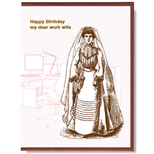Charger l&#39;image dans la galerie, Carte &lt;em&gt;Happy Birthday – Work Wife&lt;/em&gt;
