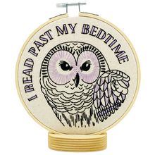 Load image into Gallery viewer, “I Read Past my Bedtime” Embroidery Kit
