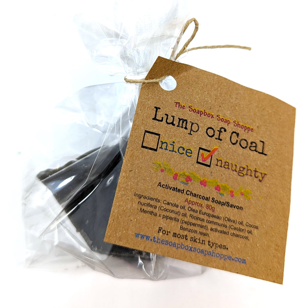 Lump of Coal Soap