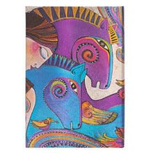 Load image into Gallery viewer, Maria and Mares - Mini Lined Wrap Journal
