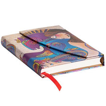 Load image into Gallery viewer, Maria and Mares - Mini Lined Wrap Journal
