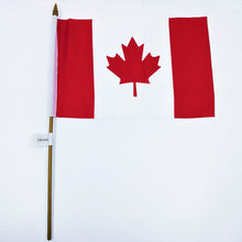 Charger l&#39;image dans la galerie, Medium drapeau national du Canada avec mât
