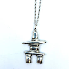 Load image into Gallery viewer, Medium Inukshuk Necklace
