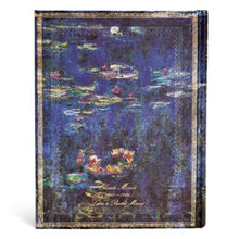 Load image into Gallery viewer, Monet (Water Lilies), Letter to Morisot - Ultra Unlined Wrap Journal
