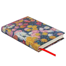 Load image into Gallery viewer, Monet&#39;s Chrysanthemums - Mini Lined Journal
