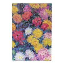 Charger l&#39;image dans la galerie, Carnets à pages pointillées midi &lt;em&gt;Les Chrysanthèmes de Monet&lt;/em&gt;
