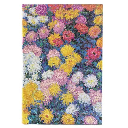 Carnets à pages pointillées midi <em>Les Chrysanthèmes de Monet</em>