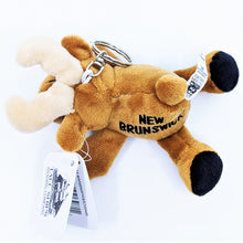 Load image into Gallery viewer, New Brunswick Plush Moose Keychain
