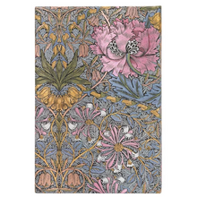 Charger l&#39;image dans la galerie, Mini carnet ligné &lt;em&gt;Morris chèvrefeuille rose&lt;/em&gt;
