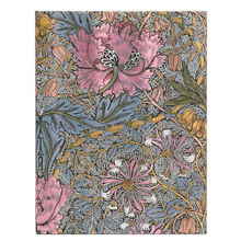 Charger l&#39;image dans la galerie, Carnet ultra ligné &lt;em&gt;Morris chèvrefeuille rose&lt;/em&gt;
